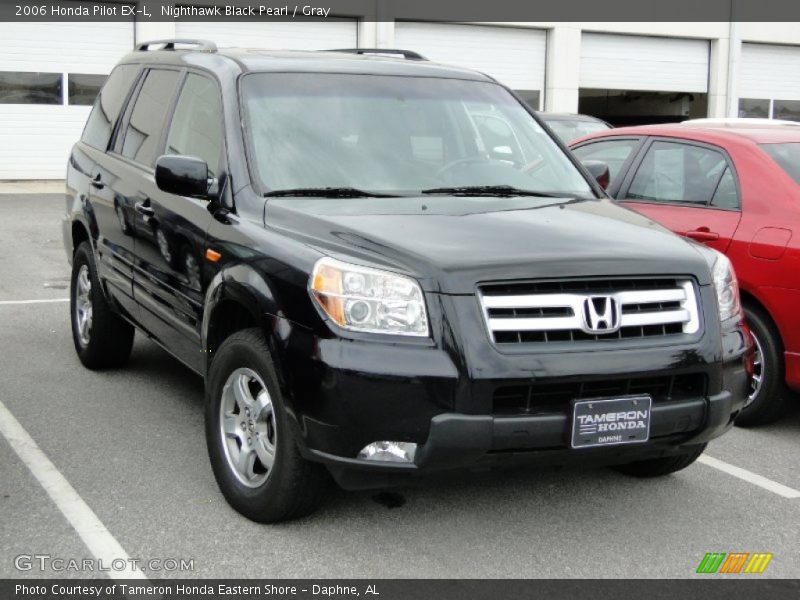 Nighthawk Black Pearl / Gray 2006 Honda Pilot EX-L
