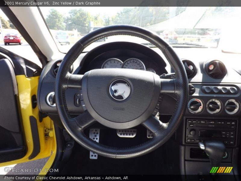 Zinc Yellow / Dark Graphite 2001 Mercury Cougar V6