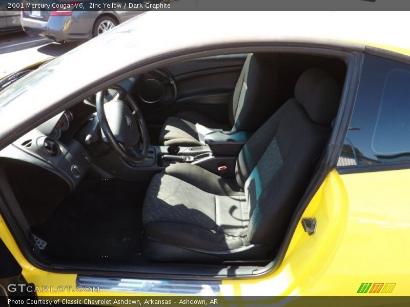 Zinc Yellow / Dark Graphite 2001 Mercury Cougar V6