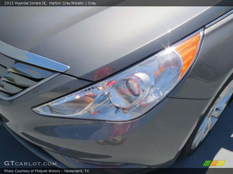 Harbor Gray Metallic / Gray 2013 Hyundai Sonata SE