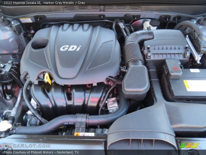 Harbor Gray Metallic / Gray 2013 Hyundai Sonata SE