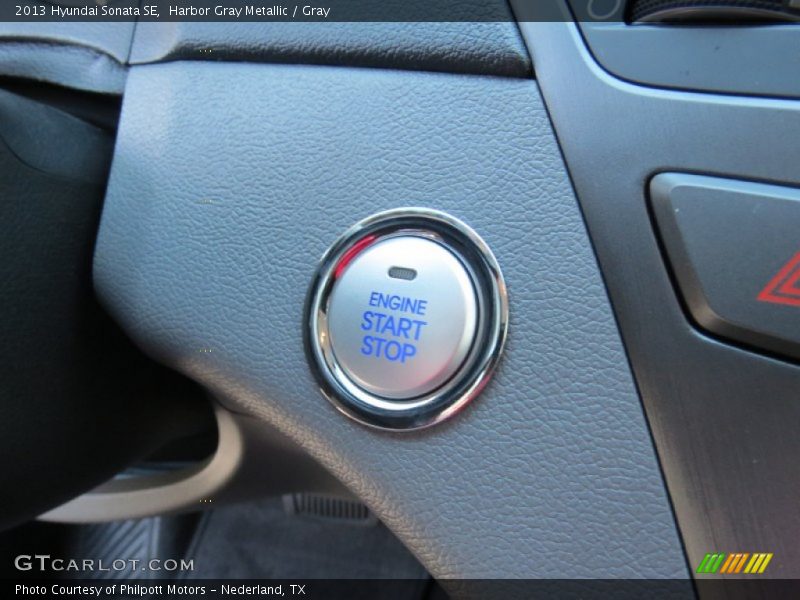 Harbor Gray Metallic / Gray 2013 Hyundai Sonata SE