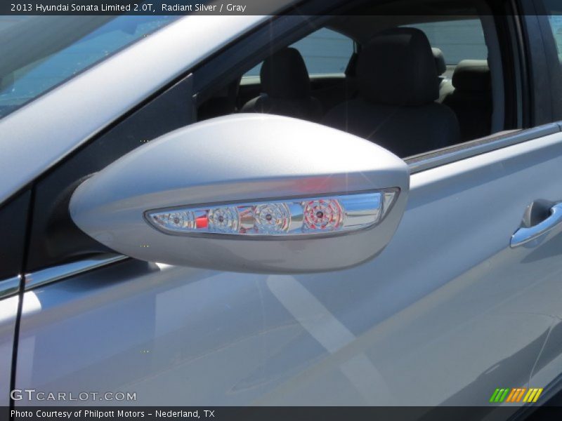 Radiant Silver / Gray 2013 Hyundai Sonata Limited 2.0T