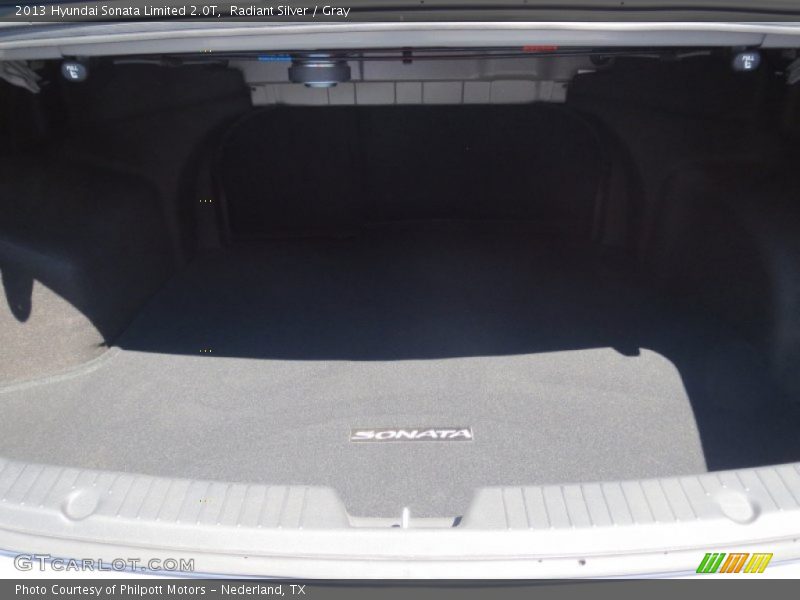 Radiant Silver / Gray 2013 Hyundai Sonata Limited 2.0T
