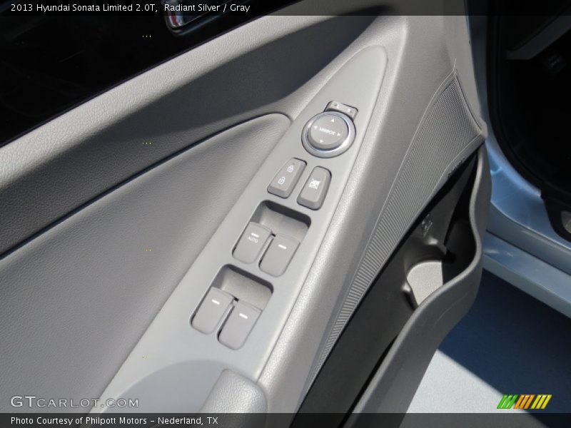 Radiant Silver / Gray 2013 Hyundai Sonata Limited 2.0T