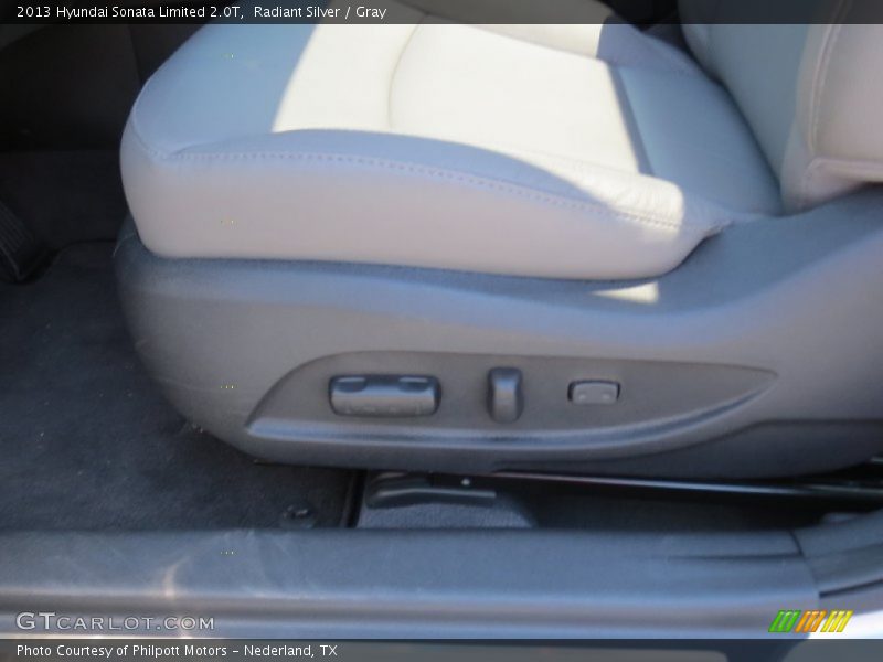 Radiant Silver / Gray 2013 Hyundai Sonata Limited 2.0T