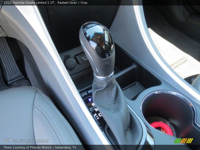 Radiant Silver / Gray 2013 Hyundai Sonata Limited 2.0T
