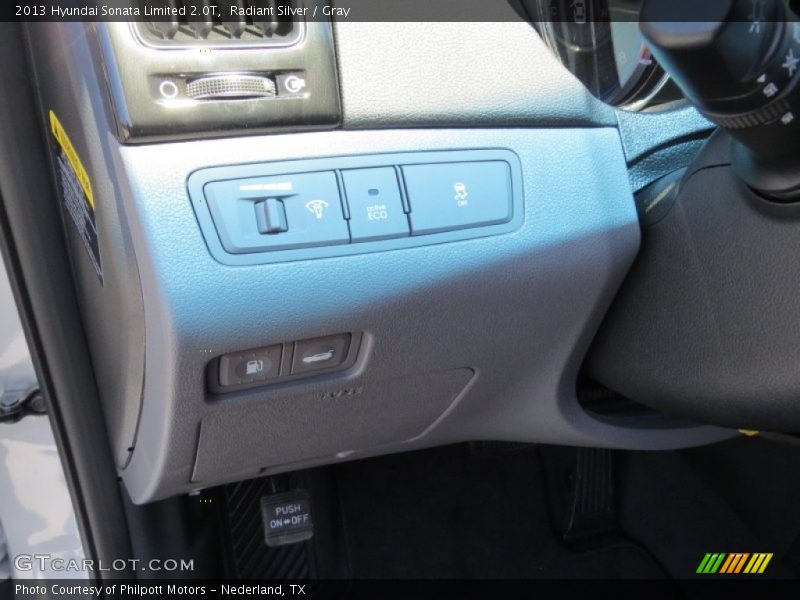 Radiant Silver / Gray 2013 Hyundai Sonata Limited 2.0T