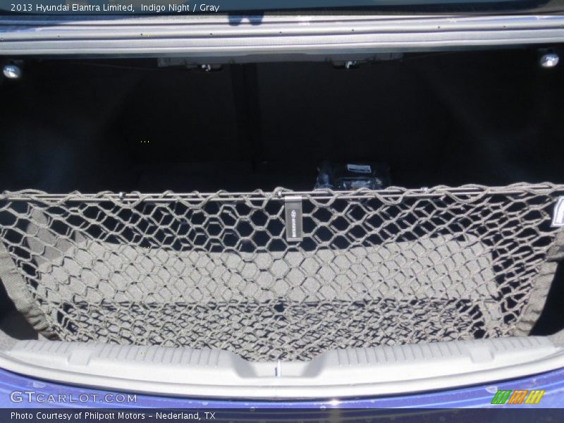 Indigo Night / Gray 2013 Hyundai Elantra Limited