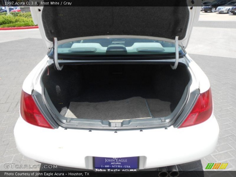 Frost White / Gray 1997 Acura CL 3.0