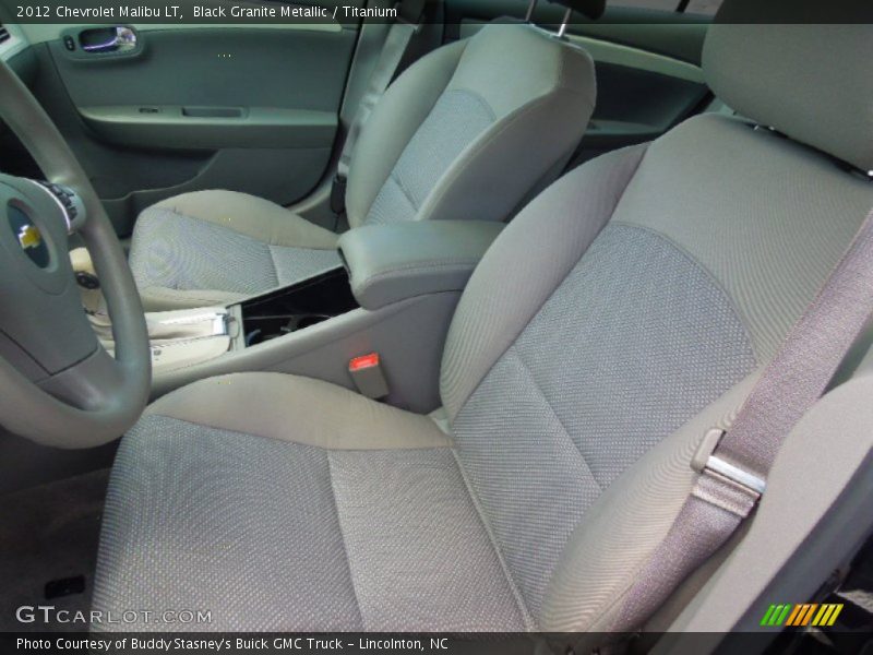 Black Granite Metallic / Titanium 2012 Chevrolet Malibu LT