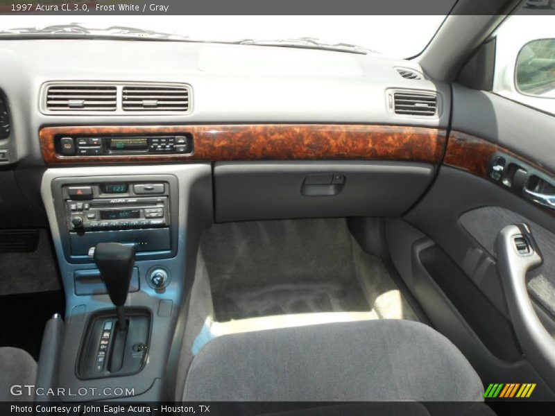 Frost White / Gray 1997 Acura CL 3.0
