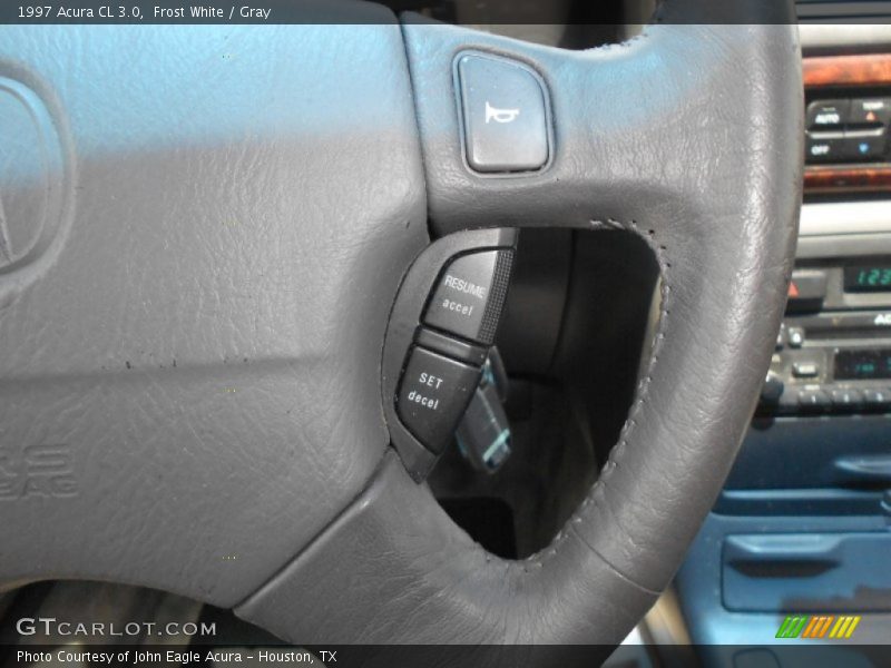 Frost White / Gray 1997 Acura CL 3.0