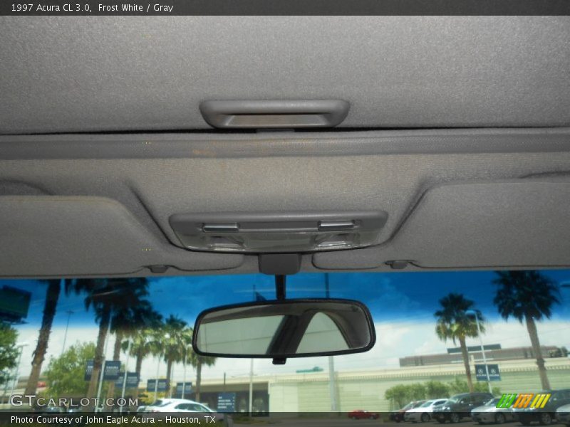 Frost White / Gray 1997 Acura CL 3.0