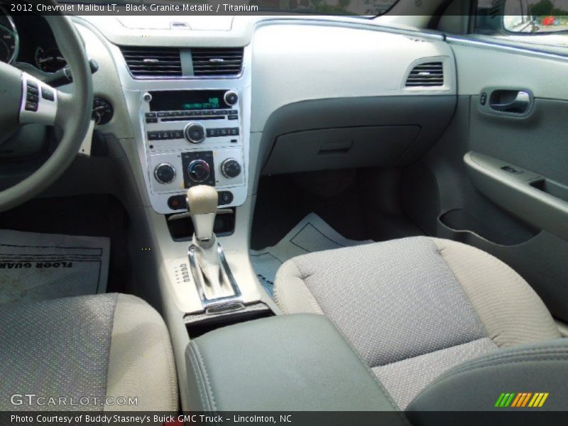 Black Granite Metallic / Titanium 2012 Chevrolet Malibu LT