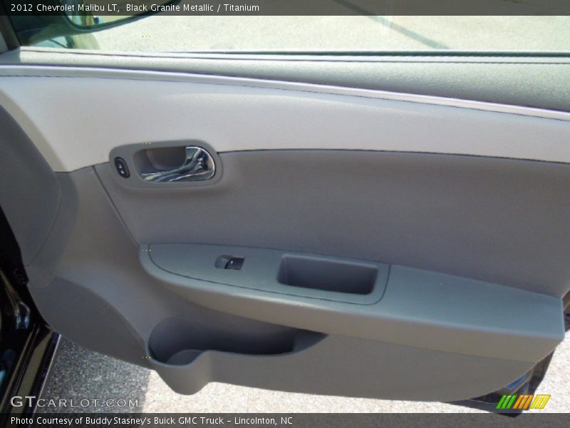 Black Granite Metallic / Titanium 2012 Chevrolet Malibu LT