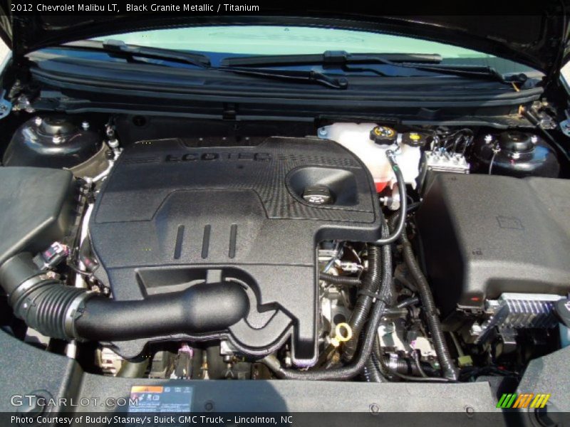 Black Granite Metallic / Titanium 2012 Chevrolet Malibu LT