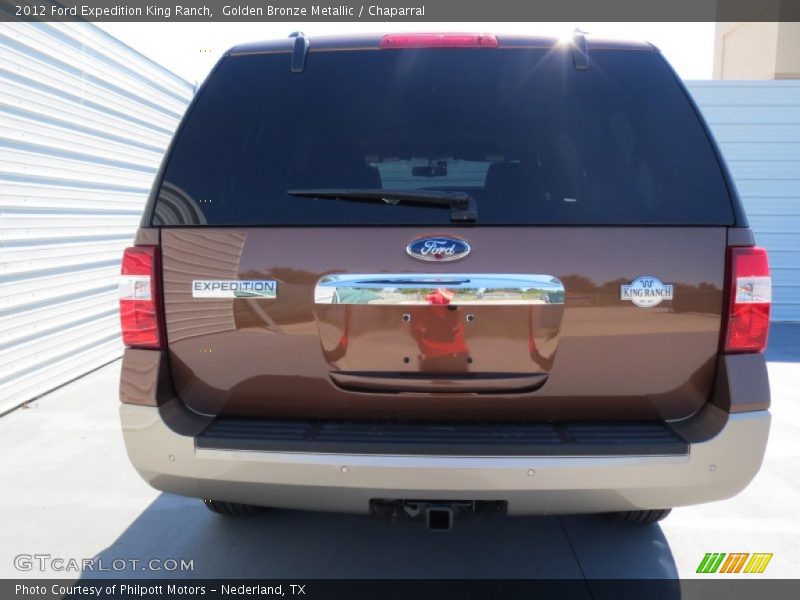 Golden Bronze Metallic / Chaparral 2012 Ford Expedition King Ranch