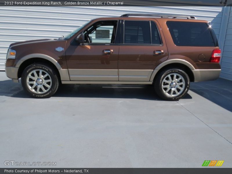  2012 Expedition King Ranch Golden Bronze Metallic
