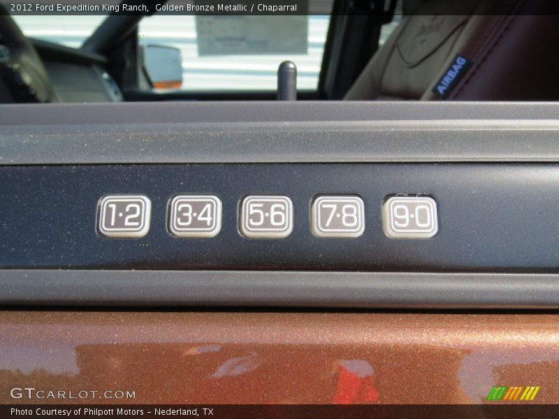 Golden Bronze Metallic / Chaparral 2012 Ford Expedition King Ranch
