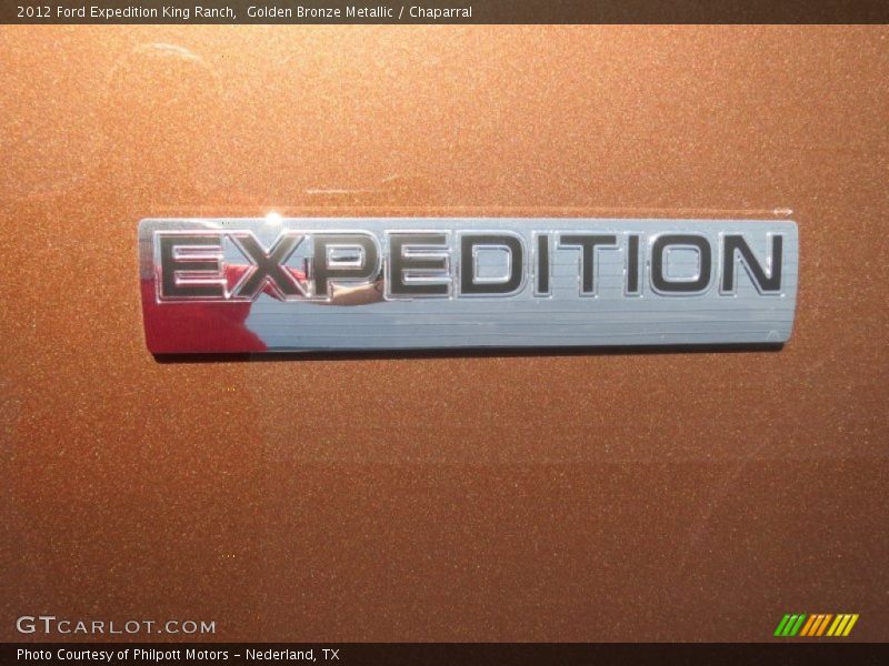 Golden Bronze Metallic / Chaparral 2012 Ford Expedition King Ranch