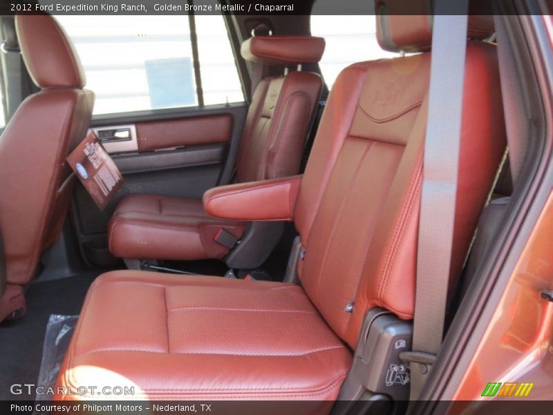 Rear Seat of 2012 Expedition King Ranch