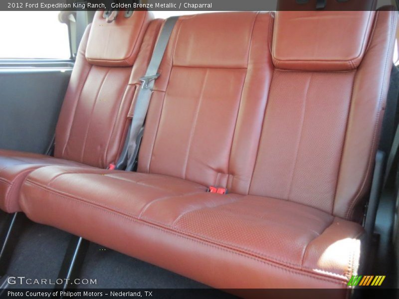 Rear Seat of 2012 Expedition King Ranch