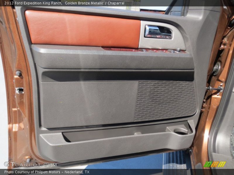 Golden Bronze Metallic / Chaparral 2012 Ford Expedition King Ranch