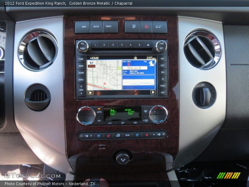 Golden Bronze Metallic / Chaparral 2012 Ford Expedition King Ranch