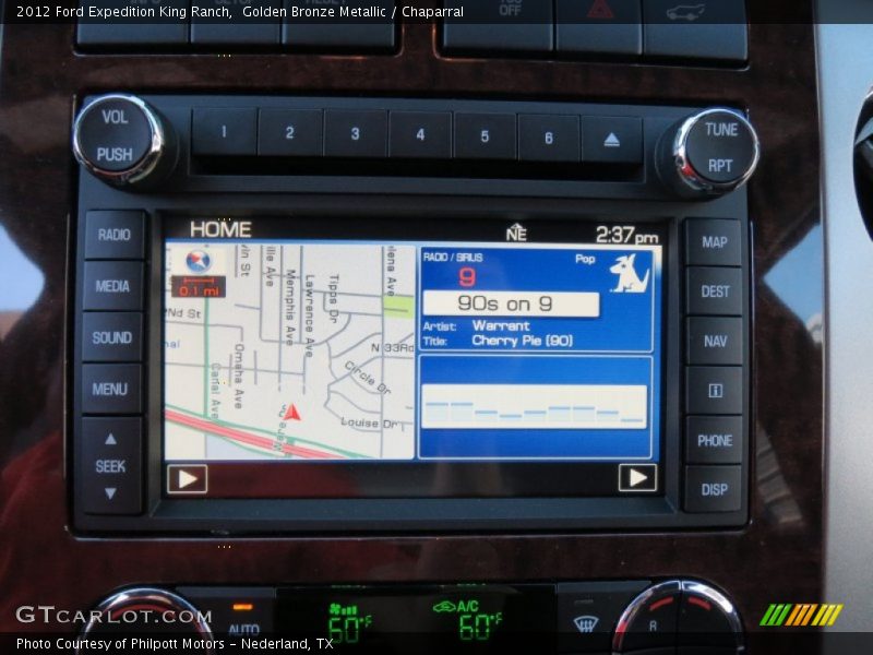 Golden Bronze Metallic / Chaparral 2012 Ford Expedition King Ranch