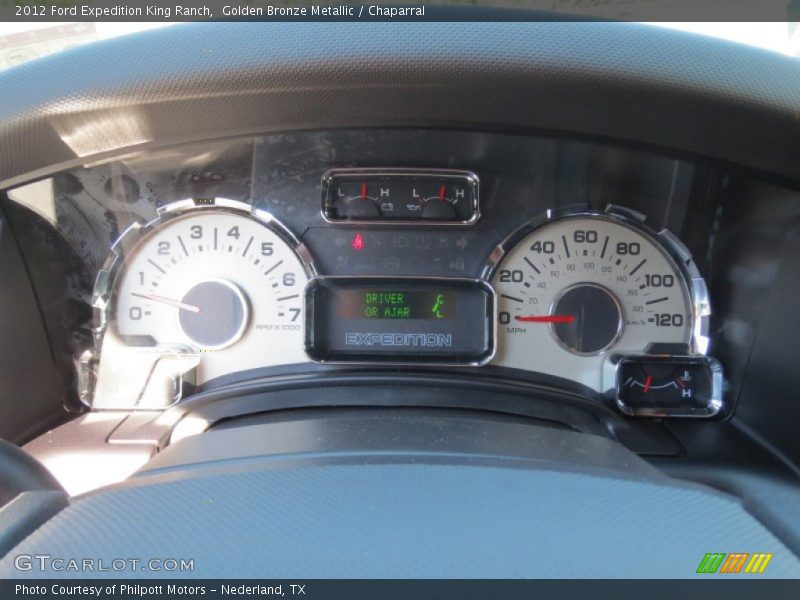 Golden Bronze Metallic / Chaparral 2012 Ford Expedition King Ranch