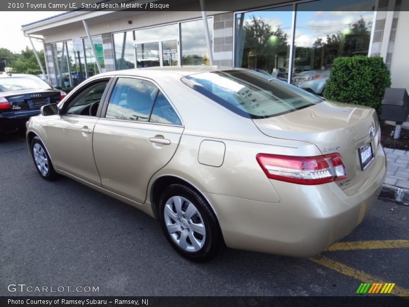 Sandy Beach Metallic / Bisque 2010 Toyota Camry LE