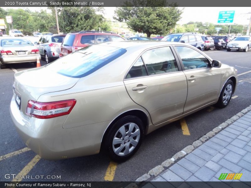 Sandy Beach Metallic / Bisque 2010 Toyota Camry LE