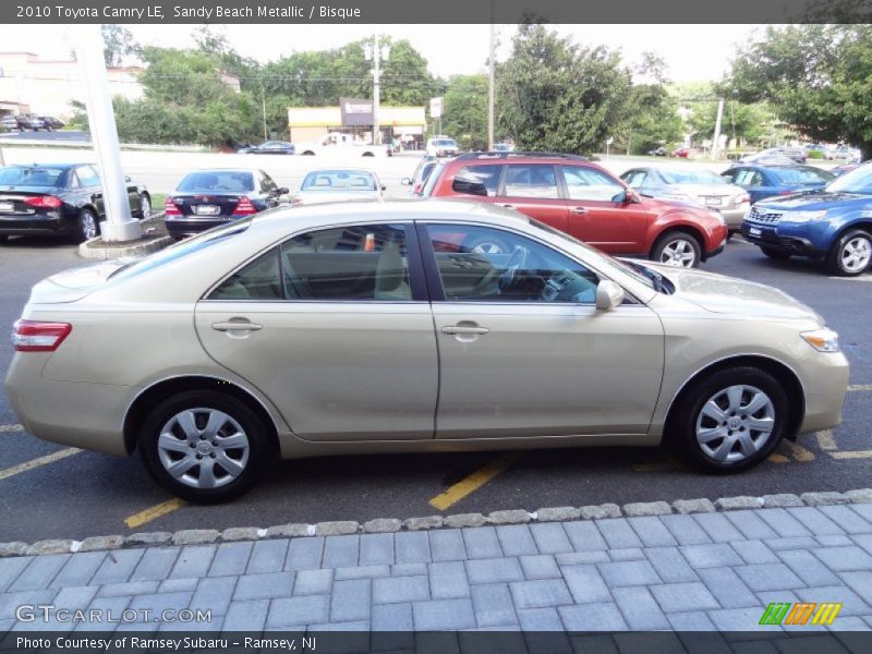 Sandy Beach Metallic / Bisque 2010 Toyota Camry LE