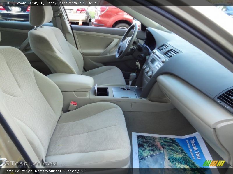 Sandy Beach Metallic / Bisque 2010 Toyota Camry LE