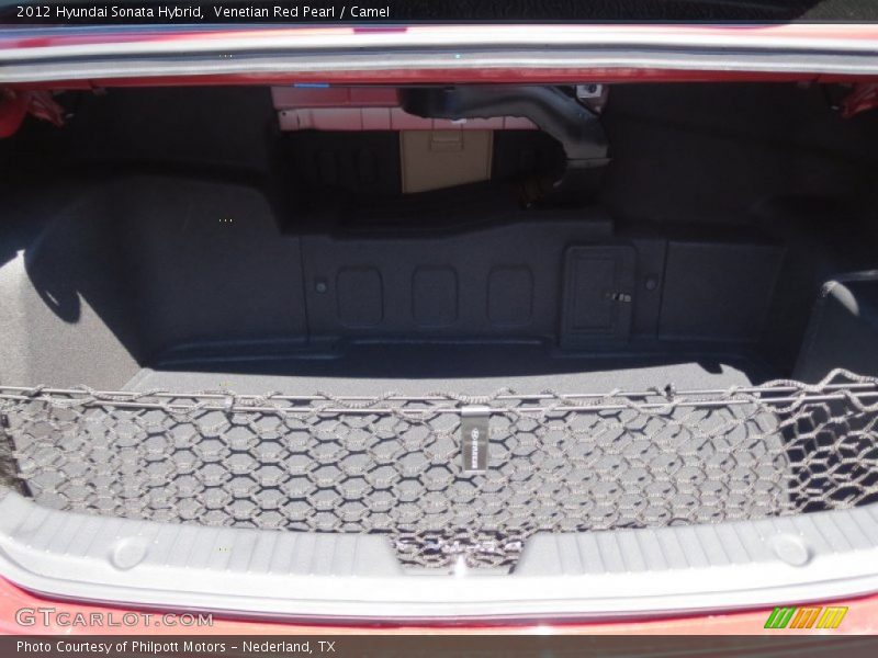 Venetian Red Pearl / Camel 2012 Hyundai Sonata Hybrid