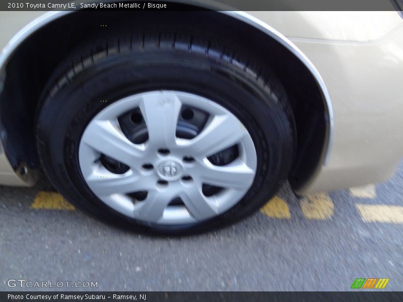 Sandy Beach Metallic / Bisque 2010 Toyota Camry LE