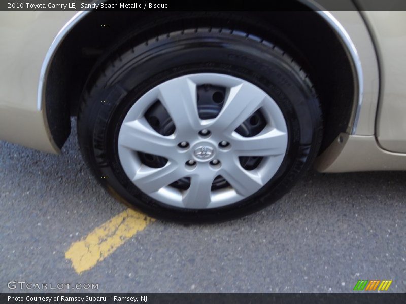 Sandy Beach Metallic / Bisque 2010 Toyota Camry LE