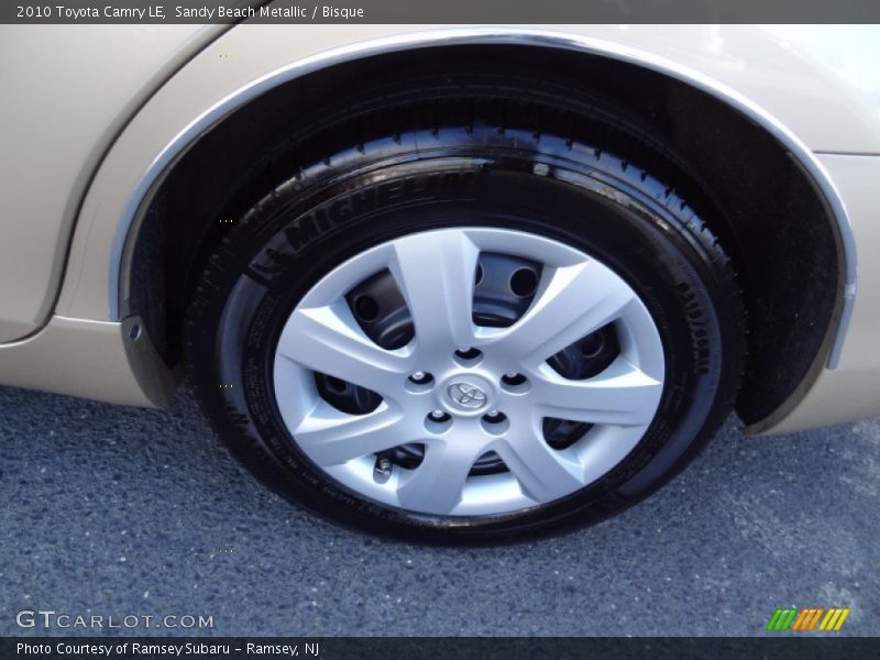 Sandy Beach Metallic / Bisque 2010 Toyota Camry LE