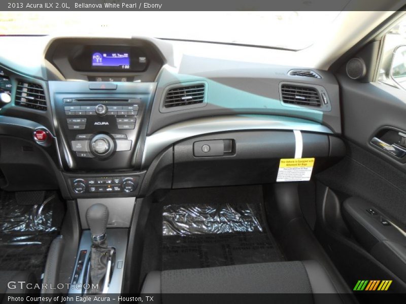 Bellanova White Pearl / Ebony 2013 Acura ILX 2.0L