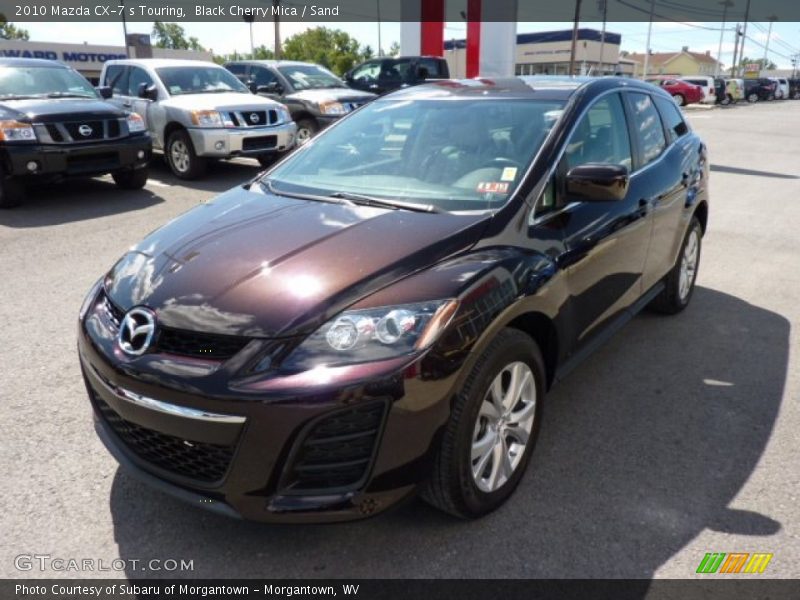 Black Cherry Mica / Sand 2010 Mazda CX-7 s Touring