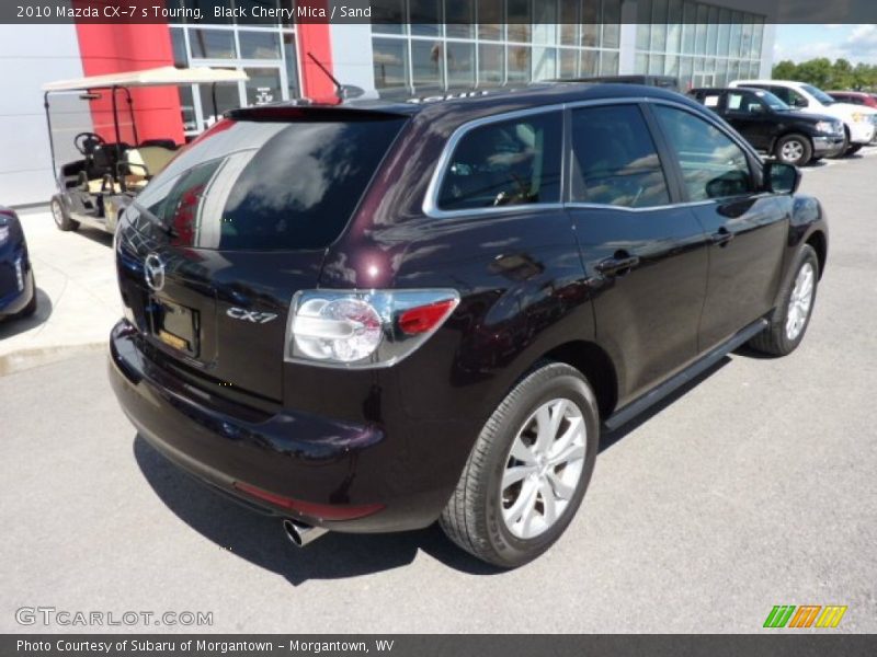 Black Cherry Mica / Sand 2010 Mazda CX-7 s Touring