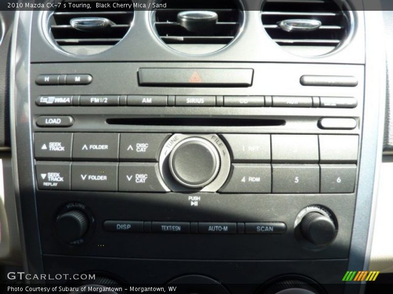 Black Cherry Mica / Sand 2010 Mazda CX-7 s Touring