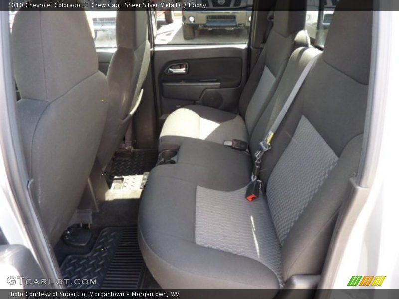 Sheer Silver Metallic / Ebony 2010 Chevrolet Colorado LT Crew Cab