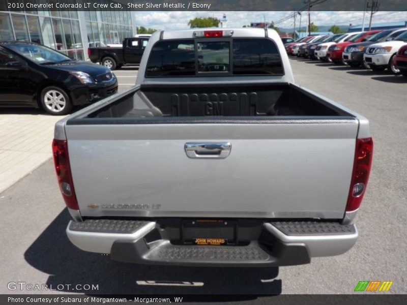Sheer Silver Metallic / Ebony 2010 Chevrolet Colorado LT Crew Cab