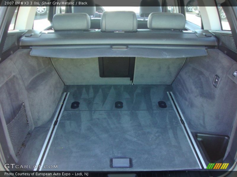 Silver Grey Metallic / Black 2007 BMW X3 3.0si