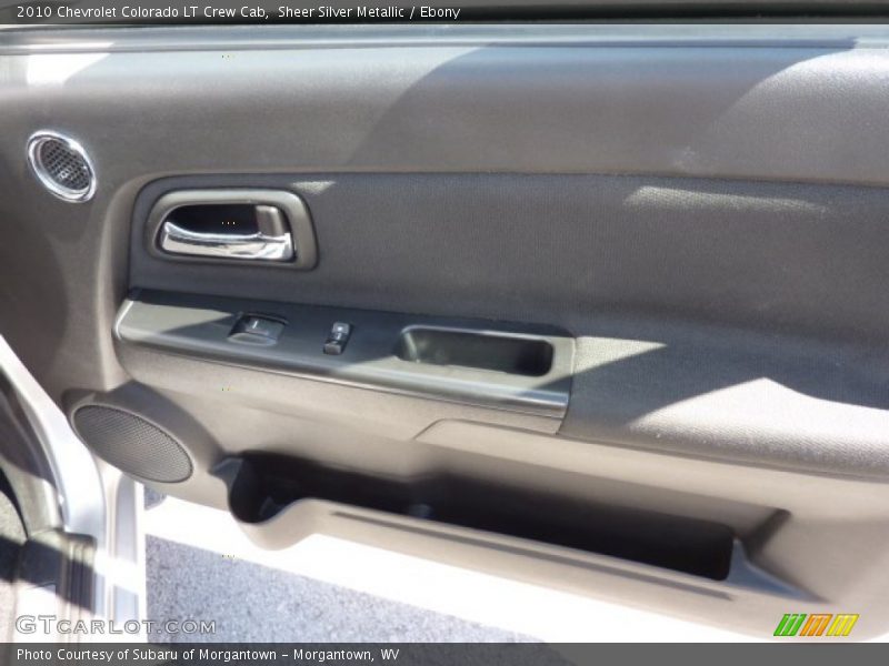 Sheer Silver Metallic / Ebony 2010 Chevrolet Colorado LT Crew Cab