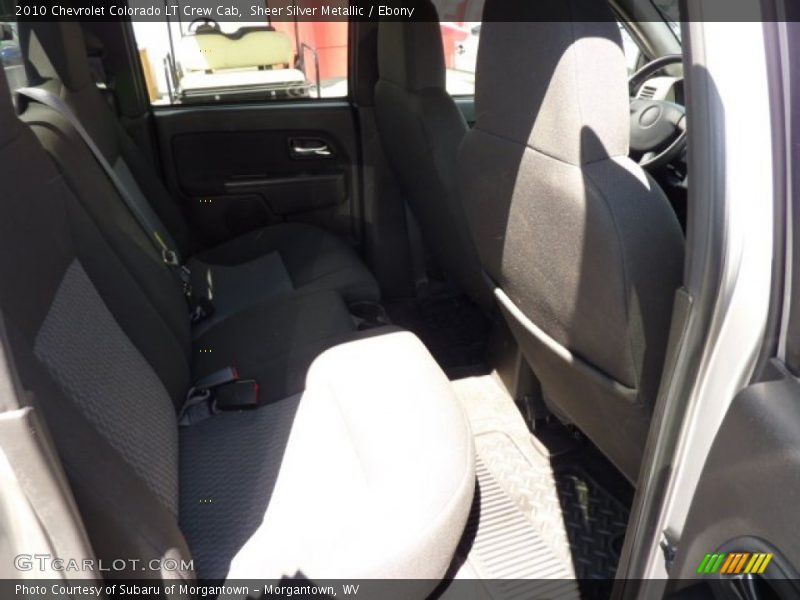 Sheer Silver Metallic / Ebony 2010 Chevrolet Colorado LT Crew Cab