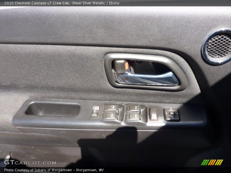 Sheer Silver Metallic / Ebony 2010 Chevrolet Colorado LT Crew Cab