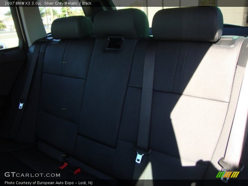 Silver Grey Metallic / Black 2007 BMW X3 3.0si